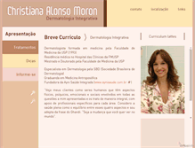 Tablet Screenshot of christianaalonso.com.br